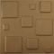 Ekena Millwork 19 5/8in. W x 19 5/8in. H Devon EnduraWall Decorative 3D Wall Panel Covers 2.67 Sq. Ft. WP20X20DECGH - alternate 1
